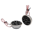 Miniatyrbillede 2 af 11: Par Car Mini Diskant Højttaler 130W Maksimal 20W RMS 4Ω 12V Universal til Lydanlæg