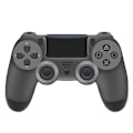 Miniatyrbild 1 av 8: Trådlös Bluetooth 4.0 Vibrerande Gamepad med Ljus för PS4 Steel gray
