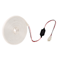 Miniatyrbilde 8 av 11: LED-lysstripe for bagasjerommet foran på bil, IP67, omgivende belysning, erstatning for Tesla Model 3 2018‑2020 DC12‑16V Hvit