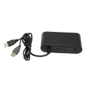 Miniatyrbilde 2 av 6: GC Controller Adapter 4 Porter 3 i 1 Spillkontroller Adapter med Turobo-funksjon for Switch for Wii U PC