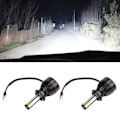 Miniatyrbillede 7 af 11: 2 stk D1 D2 D3 D4 80W Super Lys Bil LED Forlygte Vandtæt Auto Forlygte