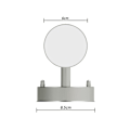Miniatyrbild 4 av 5: Utomhusvägglampa med sensor i rostfritt stål