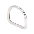 Miniatyrbilde 4 av 10: 20 stk. metall D-ringer i premiumjern, robuste, slitesterke, blanke, utsøkte, brede bruksområder D-ringer for klær, vesker, sølv 3,8x25x25mm