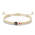 Wekity Initial Armband Dam Teen Flickor Flätad Rep Fläta