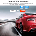Pikkukuva 3 / 7: Auton kojelautakamera, Dashcam 1080P FHD Dash Cam Etu 3 tuuman näytöllä Kojelautakamera 120° laajakulmalla, Super Night Vision, Loop-tallennus, Motio
