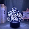 Miniatyrbild 5 av 7: 3D Illusion Jujutsu Kaisen LED Anime Lampa 16 Färger Ändra R