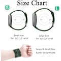 Pikkukuva 5 / 5: Älykellon ranneke sopii Fitbit versa älykellolle, versa 2 ja versa Lite se -kelloille naisille ja miehille (Oliivi-S)