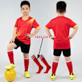 Miniatyrbild 5 av 7: Barnfotbollströja Träningsoverall Barnfotboll Sportkläder Flickor Pojkar Spela Boll Sportkläder Set Väst Barnfotbollsoverall Navy A Not Custom XS Height 140-150CM