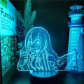 Miniatyrbild 2 av 6: Boku No Hero Academia Froppy Asui Tsuyu Anime Lampa Led Natt