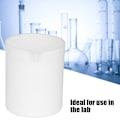 Miniatyrbild 4 av 10: Syra- och basresistent bägare PTEE Hög smörjning Icke klibbig vit bägare Mätkopp (100 ml)