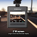 Pikkukuva 4 / 9: Mini Dash Cam, Dash Camera autoille FHD 1920x1080P, Dashcam etuosa 2\" IPS-näytöllä, Auton kojelautakamera sisäänrakennetulla yökuvaus, Laajakulma, Superkapasit