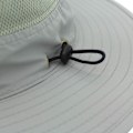 Miniatyrbild 5 av 5: Hatt för män med solskydd UPF 50+ bred brätte hinkhatt vindtät fiske Grey