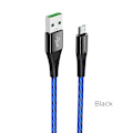 Miniatyrbild 1 av 4: borofone BU13 art color flash charging datakabel lämplig f