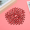 Miniatyrbild 3 av 9: 1,6 cm 1 m bladformade strasskedjor trim DIY sömnad kläder skor dekoration tillbehör