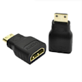 Miniatyrbilde 1 av 2: Mini HDMI til hdmi adapter HD mini konvertering nettbrett DV-kamera til TV, 2-pakning