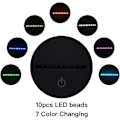 Miniatyrbild 3 av 5: TweetyBird LED-nattlampa USB-sensor RGB-dekoration C