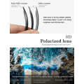 Miniatyrbilde 5 av 6: Polariserte solbriller for menn og kvinner, halvramme, solbriller for kjøring, UV-blokkering Black & green