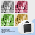 Miniatyrbillede 6 af 10: Børns digitale kamera 2000W HD 2,0 tommer skærm genopladelig multifunktionel børn videokamera legetøj til småbørn White
