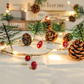 Miniatyrbild 1 av 5: Dazzle Bright Tallkottar Julgransljus, 20 LED-lampor