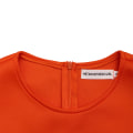 Pikkukuva 6 / 9: Neliökauluksen kuplahihainen lyhyt mekko (oranssi XL)