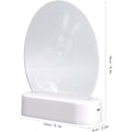 Miniatyrbilde 2 av 8: Kanin 3D nattlys, kanin som holder eggmønsterlampe energisparende LED påske lys batteridrevet skrivebord bordlamper for soverom stue barn