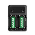 Miniatyrbilde 1 av 3: 2 x 2600mAh Genopladeligt Batteri Til Xbox Series X/S/Xbox One S/X Controller Batteri Til Xbox One + USB Batteri Oplader