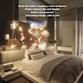Miniatyrbild 3 av 6: 3 st Sakura String Good Decorative Lågspännings Batteridriven LED Blomsträng Ljus för Hem Hotell Restaurang Fest Blue