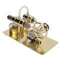Miniatyrbillede 2 af 10: Stirling Motor Model - Lærende og udsøgt finpoleret Stirling Motor Model Videnskabeligt eksperimentlegetøj