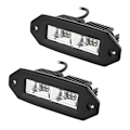 Miniatyrbilde 3 av 11: 40W Flomlys LED-lyslist Baklys Kjørelys Tåkelys for Jeep ATV UTV SUV Truck BoatD Light B