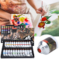 Miniatyrbillede 9 af 10: 24 stk. Pigment 20ML Akvarel Maling Paste Maling Tube Blæk Begynder Indrammet Kunst Tilbehør