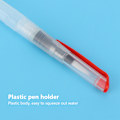 Miniatyrbilde 9 av 9: Flat Head Refillable Vannfarge Maling Vann Pensel Markør Vannfarge Tegnepenner (M)