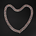 Miniatyrbilde 3 av 10: DIY Imitert Diamant Mesh Wrap Rull Krystall Rhinestones Bånd Bryllupsdekor