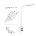 Pikkukuva 8 / 10: Ompelukoneen LED-valo, kaksoiskäyttöinen USB ja pistoke, 32 kpl helmiä (32 kpl valopalloja)