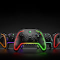 Miniatyrbilde 3 av 4: PC-kontroller, Trådløs kontroller med bevegelseskontroll, Hall-trigger, ALPS-joystick, 3,5 mm lyd, for PC Windows/Android/iOS/Switch Pro-kontroller With Charging Dock