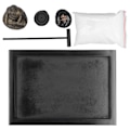Miniatyrbillede 4 af 10: Zen Have Sand Sten Incensepinde Buddha Statue Hjem Desktop Dekoration Ornamenter