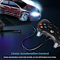 Miniatyrbild 5 av 7: Trådbunden handkontroll för Xbox 360, spelkontroll för 360 med dubbla vibrationer Turbo kompatibel med Xbox 360/360 Slim och PC Windows 7,8,10,11 Black