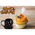 Miniatyrbilde 5 av 7: Ghost Krus Nyhet 3D Søt Keramisk Kaffekopp Ghostface Krus Halloween Nyttår Jul Bursdag White Elephant Gaver Kjæreste Kone Black