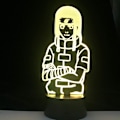 Miniatyrbild 1 av 7: Coola saker för sovrum Naruto Stuff 3D visuell lampa touch L