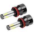 Miniatyrbild 4 av 11: 2 st 80W vita LED-strålkastare för bil LED-lampor strålkastare G7 för H8 H9 H11