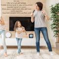 Pikkukuva 3 / 7: Lasten minikaraoke BT 5.3 LED-valaistustehosteilla Langaton Bluetooth-kaiutin 2 mikrofonilla juhliin