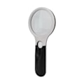 Miniatyrbillede 8 af 10: Lighted forstørrelsesglas LED-lys akryl dobbelt optisk linse høj gennemsigtighed bærbar forstørrelsesglas med lys