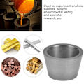 Miniatyrbilde 2 av 5: Grafittdigel Metall Væskesmelting Blanding Verktøy for Geologi Eksperiment Analyse Diameter 35 x høyde 22mm grafittdigel uten lokk
