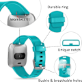 Pikkukuva 2 / 6: Älykellon ranneke sopii Fitbit versa älykellolle, versa 2 ja versa Lite se -kelloille naisille ja miehille (Turkoosi-S)