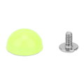 Miniatyrbilde 1 av 9: 20 stk DIY fargerike veske dekorative nagler flekker nagler for veske dekorasjon (fluorescerende grønn)