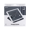 Miniatyrbillede 2 af 2: Justerbar bærbar computerstand Multi-vinkel stand Telefonstand Bærbar sammenklappelig bærbar computerstativ Notebookholderstand Kompatibel til 12 til