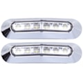 Miniatyrbillede 4 af 11: 10-30V 6LED Side Tail Light Lysende Indikatorlampe IP68 Beskyttelse til Biler Lastbiler Trailere Campingvogne Hvid