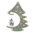 Miniatyrbild 9 av 10: Rhinestone-målning prydnad färg julgran form dekoration DIY-tillbehör konstset