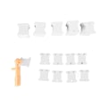 Miniatyrbillede 5 af 10: 360 stk. plasttrådsspole sortering opbevaringsfunktion antirust praktisk DIY sytråd opbevaring til syning