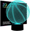 3D Illusionslampe, 3D Natlampe til Drenge Piger Bord Skrivebord L
