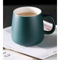 Miniatyrbillede 2 af 5: Blank keramisk kaffekrus, Mark krus til kontor og hjem, 13O